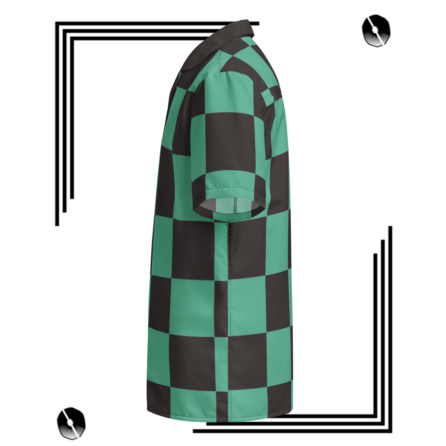 Tanjiro Inspired Daily Button-Up