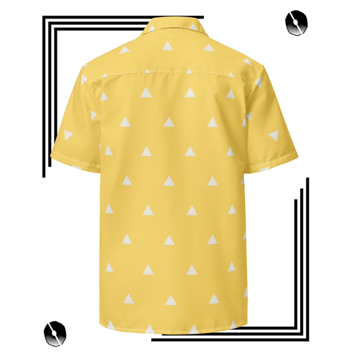 Zenitsu Inspired Daily Button-Up