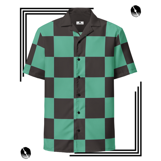 Tanjiro Inspired Daily Button-Up