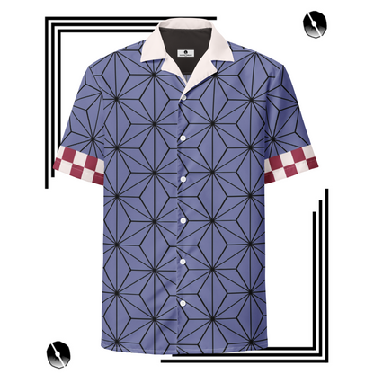 Nezuko Inspired Daily Button-up